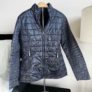 Barbour Women's Quilted Puffer Jacket - Dark Gray